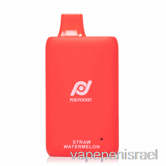 חד פעמי Vape Israel Pod Pocket 7500 אבטיח קש חד פעמי